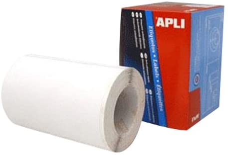 Apli Label Roll 25 x 40 White, 25 x 40 month
