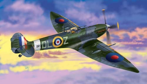 ITALERI ITA1307 Spitfire Mk Vi 1:72 Plastic Kit Model, Green - Image 2