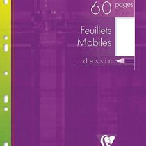 Clairefontaine A4 Single Sheets, Plain Drawing Paper - White (30 sheets)