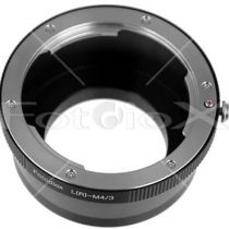 Fotodiox Lens Mount Adapter, Leica R Lens to Micro 4/3 Four Thirds System Camera Mount Adapter, Olympus Pen E-PL1, E-P2, E-P1, E-PL2, Panasonic Lumix DMC-G1, G2, GH2, GF1, GH1 G10