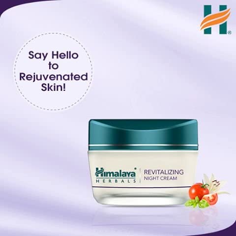 Himalaya Herbals Revitalizing Night Cream to Boosts Skin Oxygen, Removes Dullness, Dark Spots, Uneven Skin Tone - Image 4