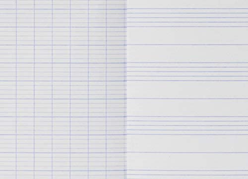 Clairefontaine 3307C A Stapled Notebook of Music and Songs, 24x32, 48 Pages Seyes Ruled and Staves, White Paper 90 g - Image 2