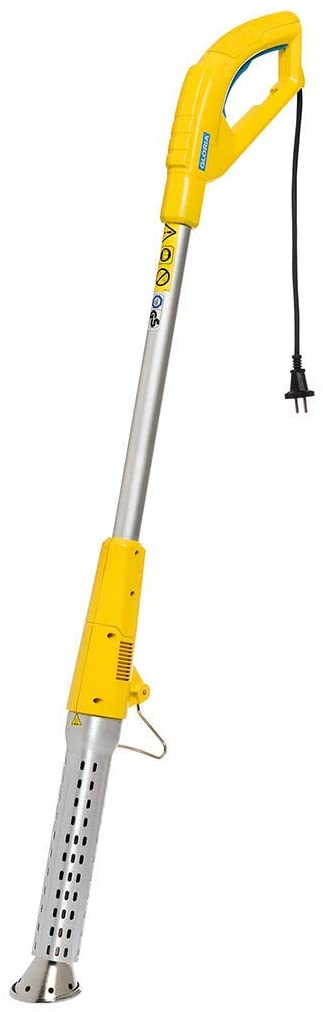 GLORIA Thermoflamm bio Electro | Weed killer without chemicals | Electric heat ray | Easy handling | Weed free garden, driveway and decking | Eco friendly weed burner, patio cleaner | 2,000 watts
