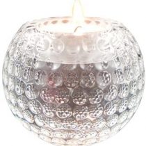 Longridge Crystal Golf Ball Tealight Holder and Paperweight
