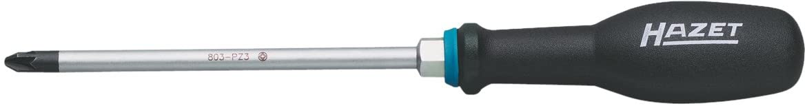 HAZET 803-PZ2 Pozidriv Profile PZ Trinamic Screwdriver - Multi-Colour, PZ 2