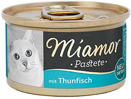 Miamor cat food pate, fish and fish by-products, 12-pack (12 x 85 g), 85 g (Pack of 12)