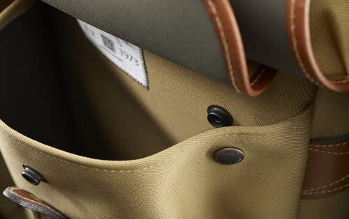 Billingham Hadley Large Camera Bag (Khaki Canvas / Tan Leather) - Image 4
