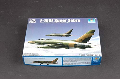 Trumpeter 1:72 - North American F-100F Super Sabre, Various, Small