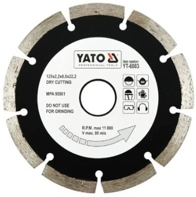 Yato YT-6003 Diamond Segmented - HS 125 mm