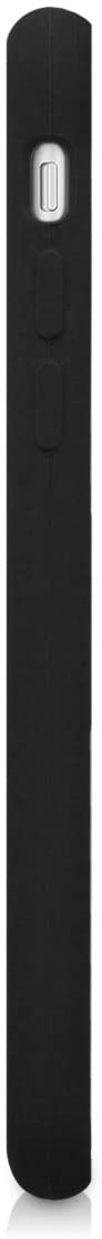 kwmobile Case Compatible with Apple iPhone SE (2022/2020) / iPhone 8/7 Case - TPU Silicone Phone Cover with Soft Finish - Black - Image 4