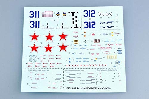 Trumpeter 1:32 - Mikoyan MiG-29K Russian Fulcrum, Various, Mittel - Image 4