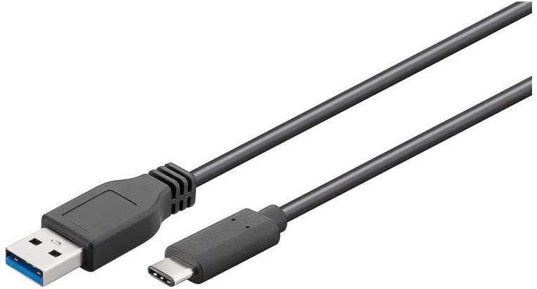 Goobay 71221 USB-C to USB A 3.0 Cable, Black, 1.5m Length, 2.0 m