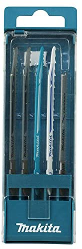 Makita B-48527 Jigsaw Blade Set, Multi-Colour 5 Piece