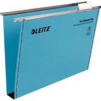 Leitz Ultimate Clenched Bar Suspension File, Foolscap, Squared Base, Pack of 50, Tabs Included, Blue, Ultimate Range, 17450035