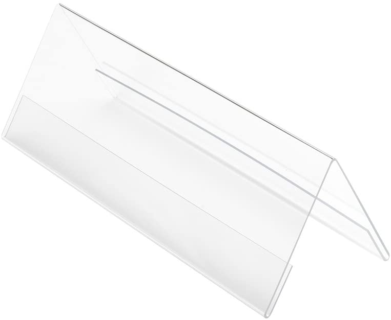Deflecto Seminar Sign Holder Tent-shaped A5 Clear Ref 48701 , 019006, A5 Tent-Shaped - Image 3