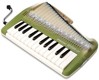 Suzuki 25keys Keyboard Recorder Andes 25F, Green - Image 2