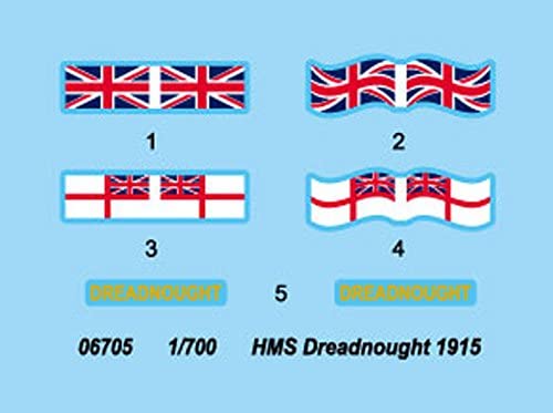 Trumpeter 1:700 - HMS Dreadnought (1915), Various, Mittel - Image 3