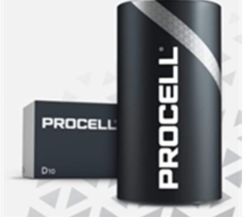 Duracell Industrial D Cell Batteries Box of 10 Alkaline-Manganese Dioxide Battery,DUR082977