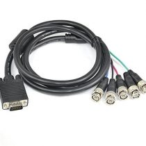 Premium Cord Connection Cable VGA 15p 5BNC 2 m