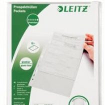 Leitz 13089 Document Wallet Standard Polypropylene Transparent Pack of 15