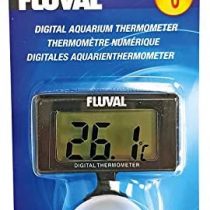 Fluval 11195 Submersible Digital Thermometer, Black