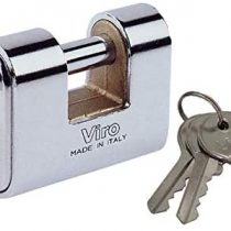 Codiven 11430038 - Steel Padlock "Panzer" Viro 77 mm Arc 27 mm