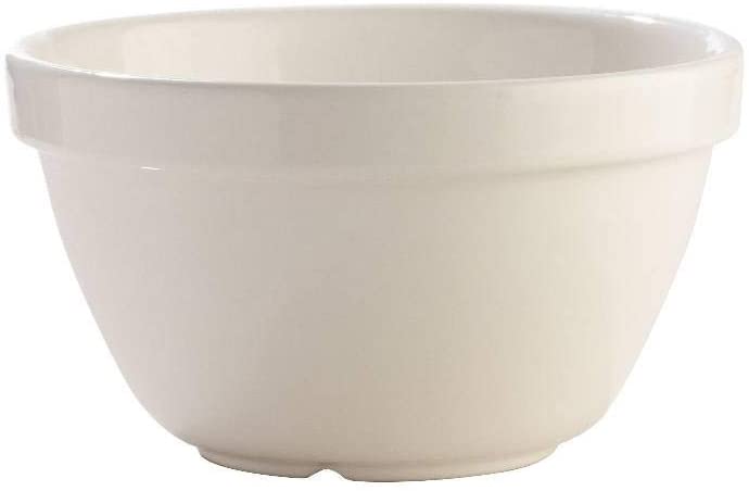 Mason Cash Original White Earthenware All-Purpose Pudding Basin, 20 cm, 1.75 Litre/20 cm