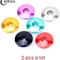 celtics Green Black Red Purple 1-1/8 MTB Bike Road Bicycle Cycling Stem Headset Top Cap Cover 2 pcs a lot