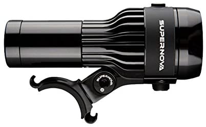 SUPER NOVA Unisex - Adult Airstream 2 Front Light, Black, Battery, Akku - Image 4