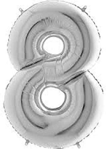 Grabo Number 8 Superloon Single Pack, Length- 40 Inch, Colour- Silver - Image 2