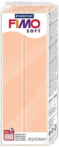 Staedtler Fimo Soft 8022-43 Oven Hardening Modelling Clay 350g - Skin Light, 350 g