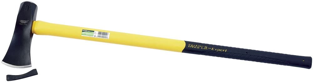 Draper 09944 Fibreglass Shaft Log Splitting Maul, 2.7kg, Yellow and Black