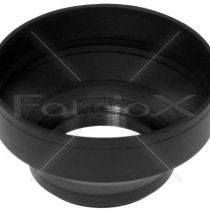 Fotodiox 3-Section Rubber Lens Hood, Sun Shade, 52mm
