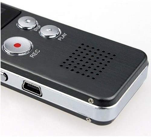 Wiiguda@8GB Digital Voice Recorders MP3 Digital USB Recorder Rechargeable with Micphone Multifunctional For Lectures Interviews Student Courses Collecting Evidence - Image 4