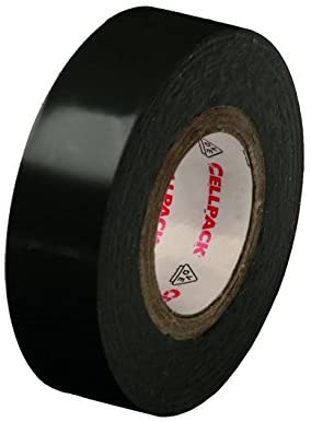 NASTRO D Electrical Insulation PVC Cell 145772 128 0.15 - 50 - 25 - Black, 1 Stück Isolierband