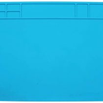 SPTwj Soldering Mat 500℃ Heat-Resistant Insulation Silicone Mat Anti Static Soldering Mat for Soldering Brazing Repair Tool Welding Padt(30cm x 20cm x 1.5mm)