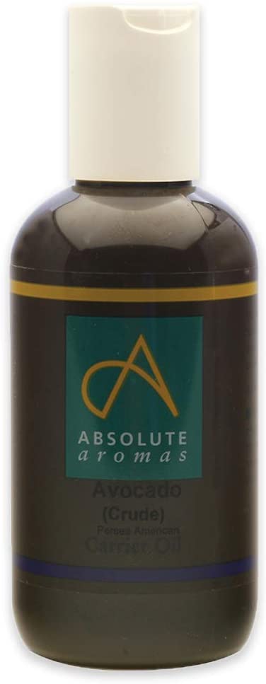 Absolute Aromas Crude Avocado Oil (Persea Americana) 150ml, Pure, Natural, Cold-Pressed, Vegan and Cruelty Free