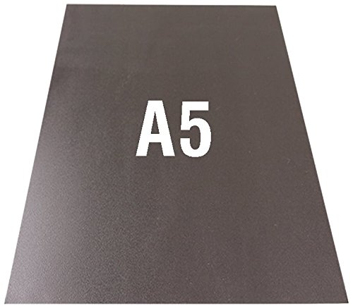 Magnet Expert® 3M Self Adhesive Flexible A5 Magnetic Sheet ( 210 x 148 x 0.85mm ) ( Pack of 10 )