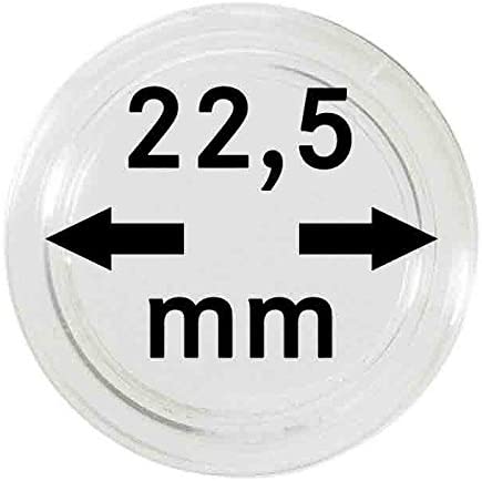Lindner 2250225P Coin capsules-pack of 10, White