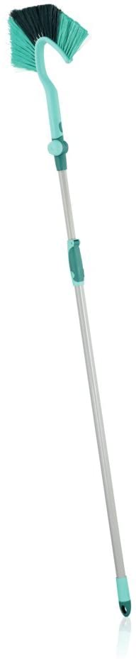 Leifheit Dusty Telescopic Cobweb Duster, Cobweb Brush with Extendable Handle