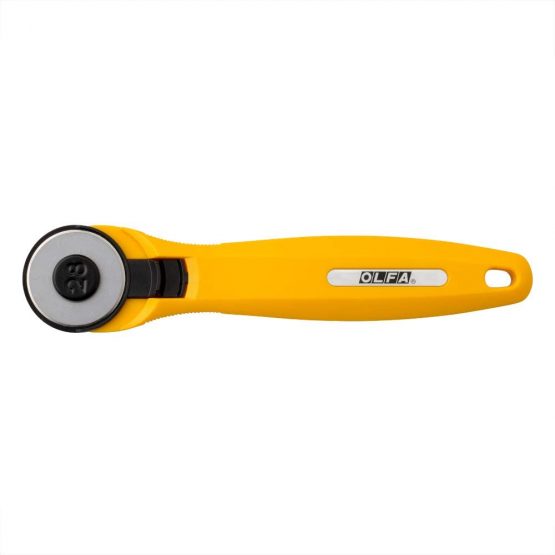 Olfa 28mm Small Rotary Cutter, Yellow