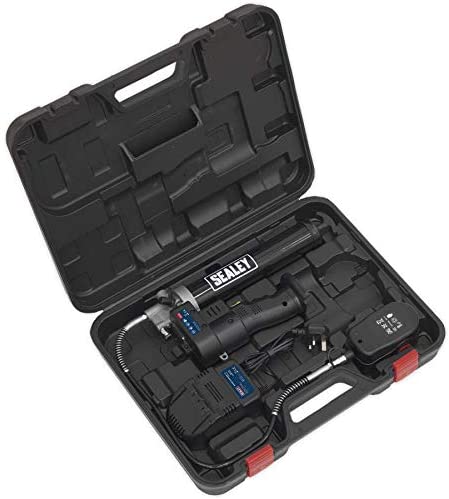 Sealey Cpg18V Cordless Grease Gun 18V, White - Image 3