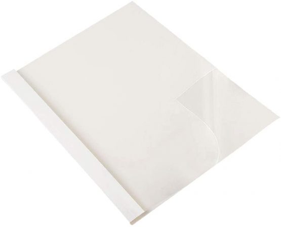 Thermal Binding Covers 3mm 25 Sheet Capacity A4 White Pack of 25 RAYSON - Image 4