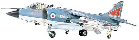 Tamiya Hawker Sea Harrier FRS1 Model 1:48 Assembly Building Kit, Navy, 29 cm
