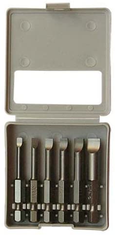 Felo 0715731410 Profi Slotted Bit 6 Piece Box Set, 030 Series, Variety pack