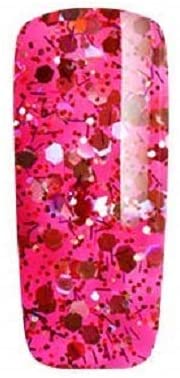 BLUESKY Gel Nail Polish, Cuba Sum1918, Pink, Chunky Glitter, Summer Long Lasting, Chip Resistant, 10 ml (Requires Drying Under UV LED Lamp) - Image 2