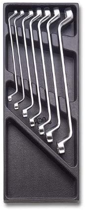 Beta 24240040 Model 2424 T40 7 Tools in Hard Thermoformed Tray, Silber, 7 pieces