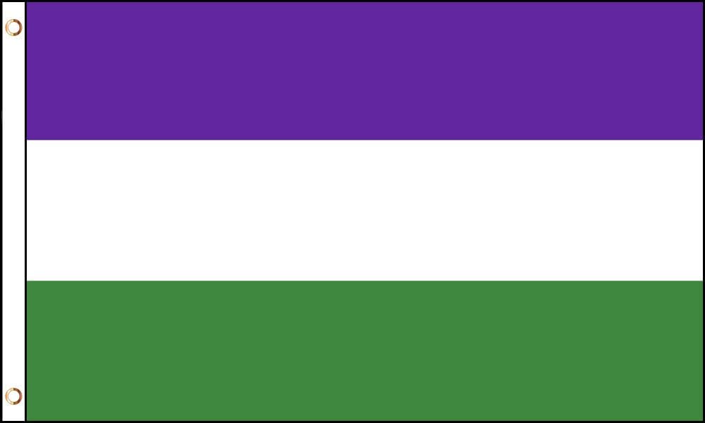 AZ FLAG, Suffragette Flag, 3x5 Ft, 100D Polyester National Woman'S Right Banner with Two Metal Grommets, Fade Resistant