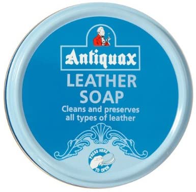 Antiquax Leather Soap -Cleaner for Gentle Care Deep Cleaning, and Conditioning of Furniture, Shoes, and Accessories - 100ml