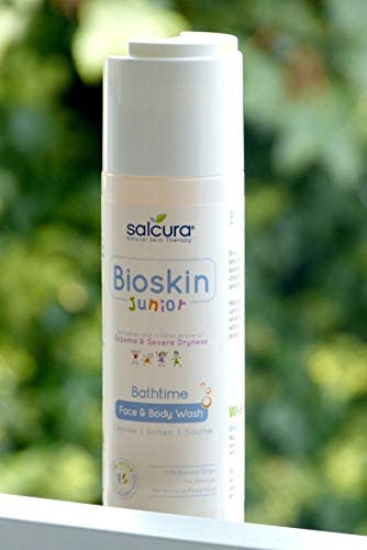Salcura Natural Skin Therapy, Bioskin Junior Face & Body Wash, Low-Foamy Wash Will Hydrate - Image 2